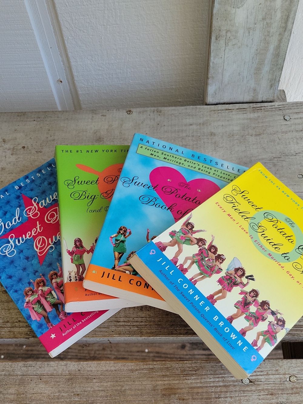 Sweet Potato Queens Books Collection Lot by Jill Conner Browne 4